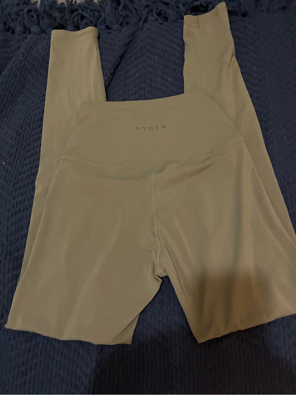 NVGTN Olive High-Waist Performance Leggings